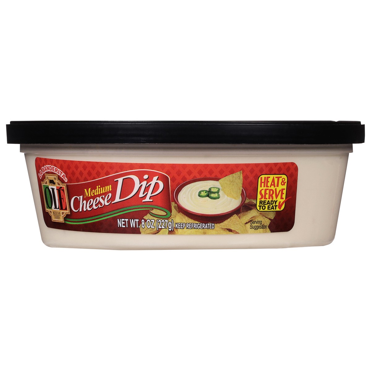 slide 5 of 11, Ole Medium Cheese Dip 8 oz, 8 oz