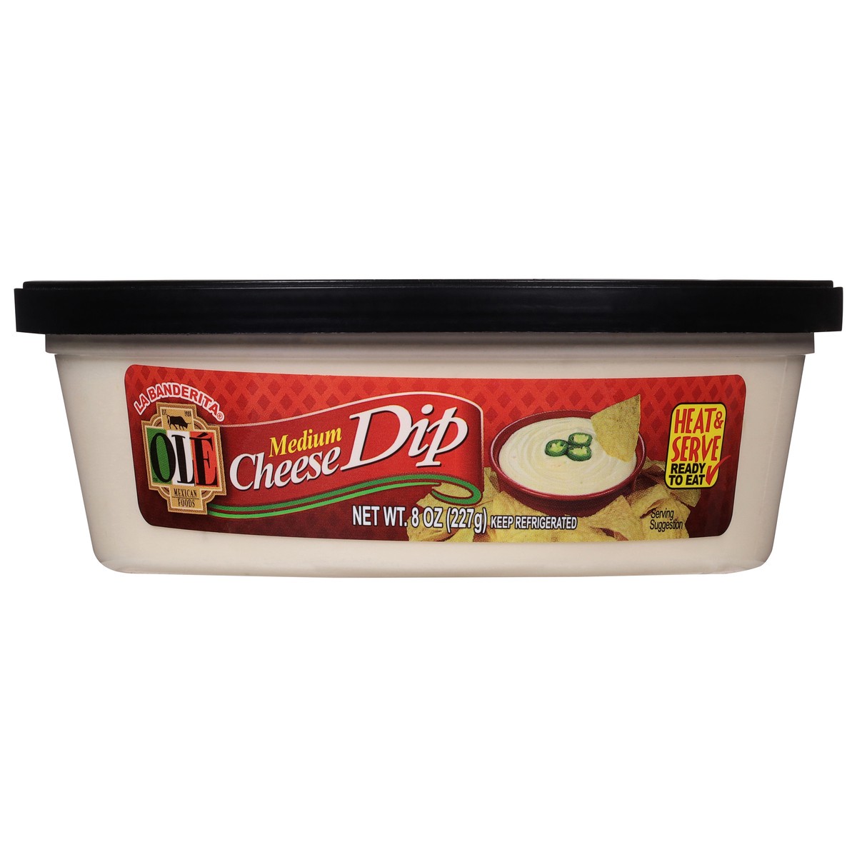 slide 1 of 11, Ole Medium Cheese Dip 8 oz, 8 oz