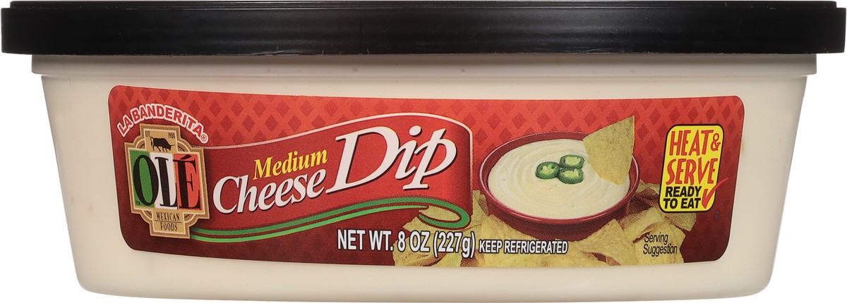 slide 10 of 11, Ole Medium Cheese Dip 8 oz, 8 oz