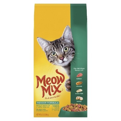 Meow Mix Indoor Formula Dry Cat Food 6.3 lb | Shipt