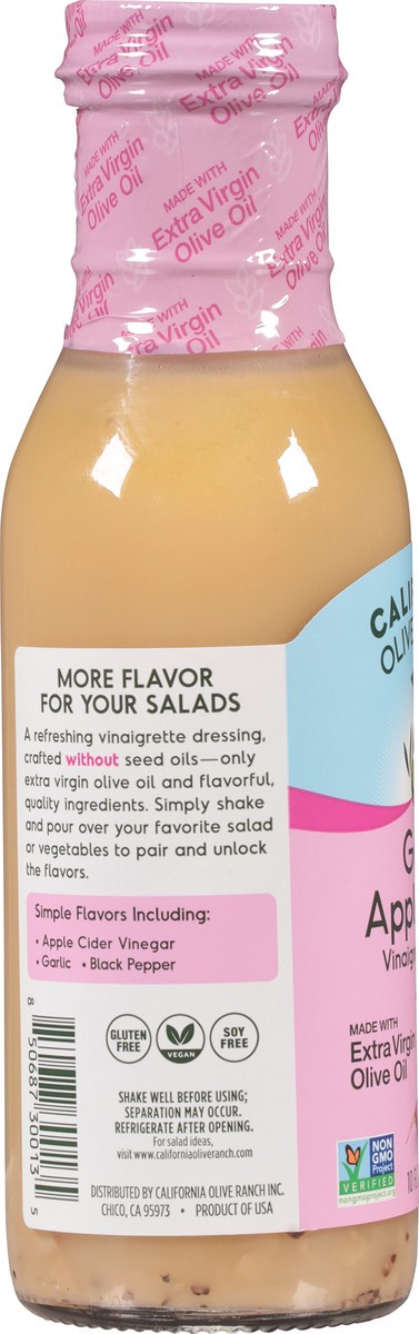 slide 2 of 13, California Olive Ranch Garlic Apple Cider Vinaigrette Dressing 8 fl oz, 8 fl oz