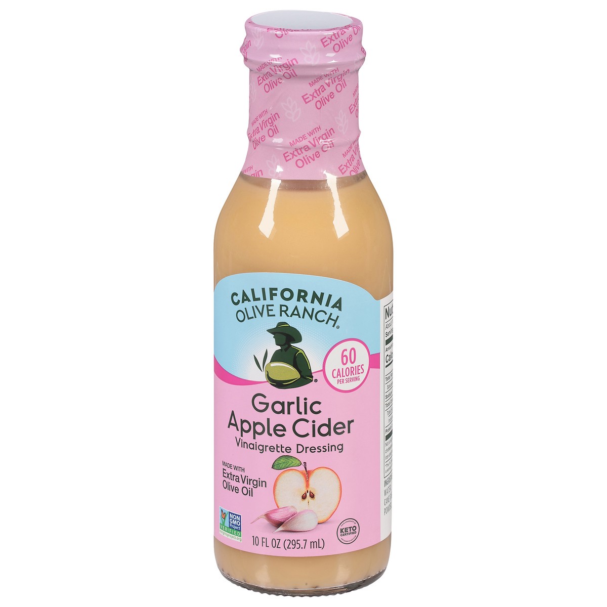 slide 10 of 13, California Olive Ranch Garlic Apple Cider Vinaigrette Dressing 8 fl oz, 8 fl oz
