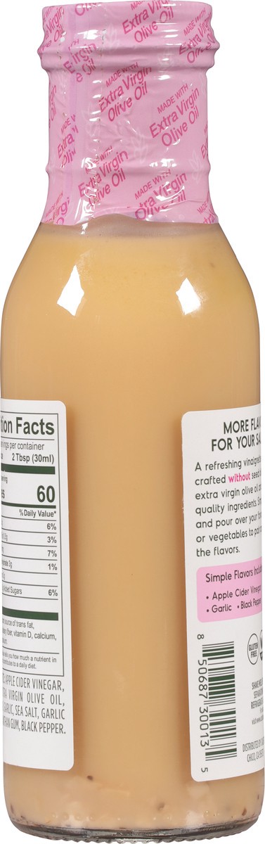 slide 8 of 13, California Olive Ranch Garlic Apple Cider Vinaigrette Dressing 8 fl oz, 8 fl oz