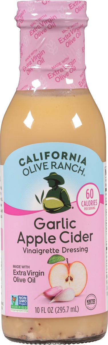 slide 7 of 13, California Olive Ranch Garlic Apple Cider Vinaigrette Dressing 8 fl oz, 8 fl oz