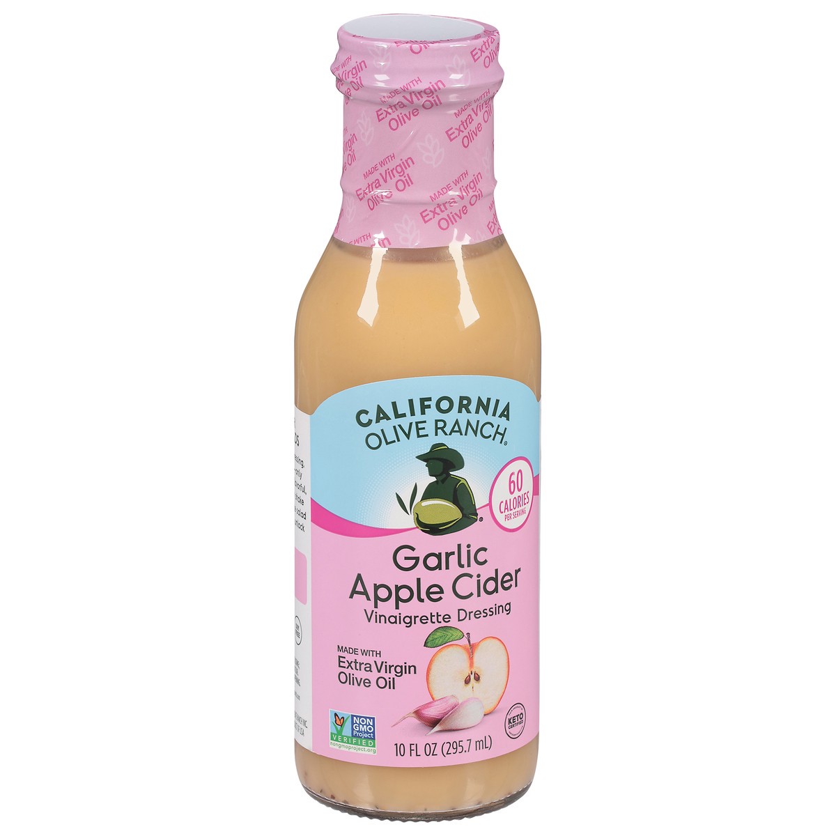 slide 9 of 13, California Olive Ranch Garlic Apple Cider Vinaigrette Dressing 8 fl oz, 8 fl oz