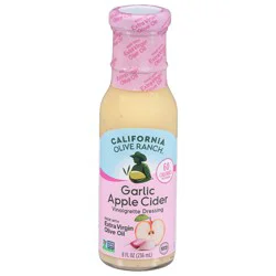 California Olive Ranch Garlic Apple Cider Vinaigrette Dressing 8 fl oz