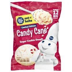 Pillsbury Candy Cane Cookie Dough 12 Count