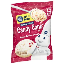 Pillsbury Ready To Bake Candy Cane Cookies 12Ct