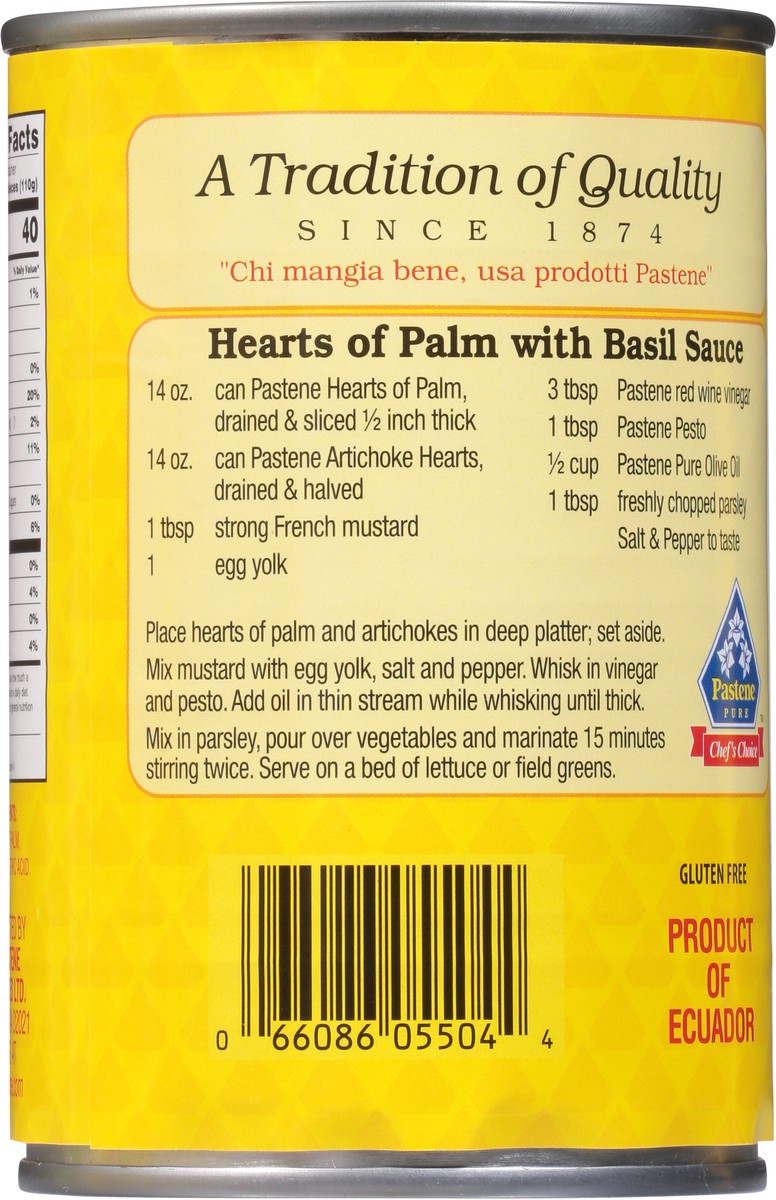slide 2 of 9, Pastene Hearts of Palm 14.11 oz, 14.11 oz