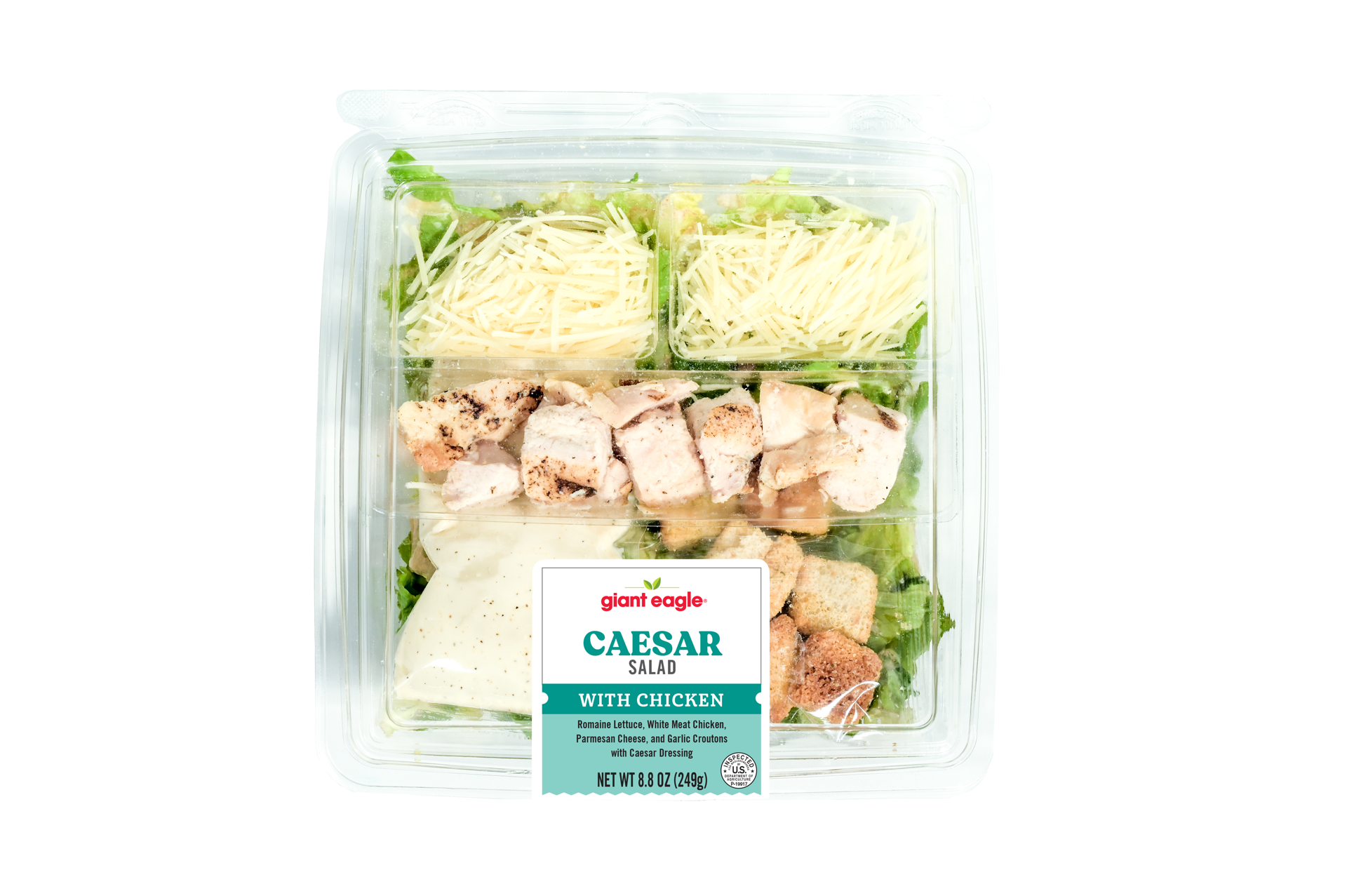 slide 1 of 1, Ge Caesar Chicken Salad, 1 ct