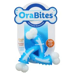 OraBites Cleans Teeth Freshens Breath Dog Toy 1 ea