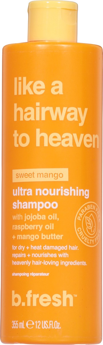slide 7 of 9, b.fresh Ultra Nourishing Sweet Mango Shampoo 12 fl oz, 12 fl oz