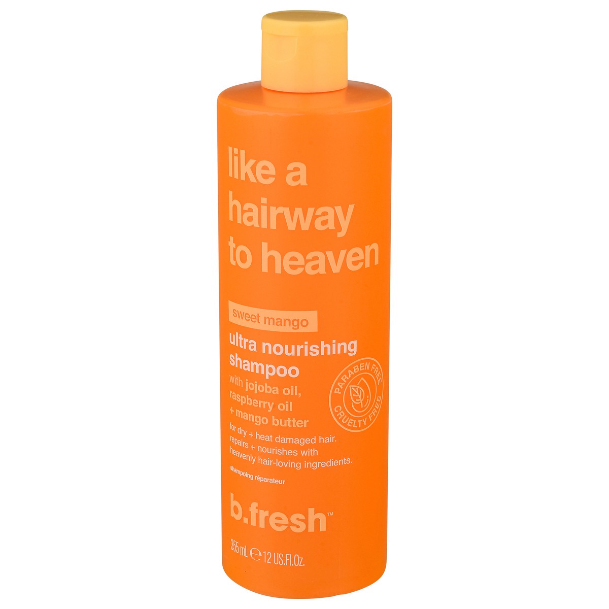 slide 1 of 9, b.fresh Ultra Nourishing Sweet Mango Shampoo 12 fl oz, 12 fl oz