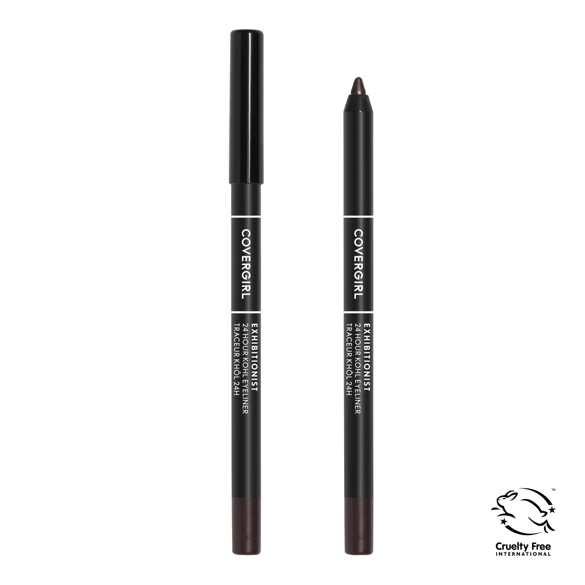 slide 29 of 29, Covergirl Exhibitionist 24 Hour 300 Rich Brown Kohl Eyeliner, 1 ct