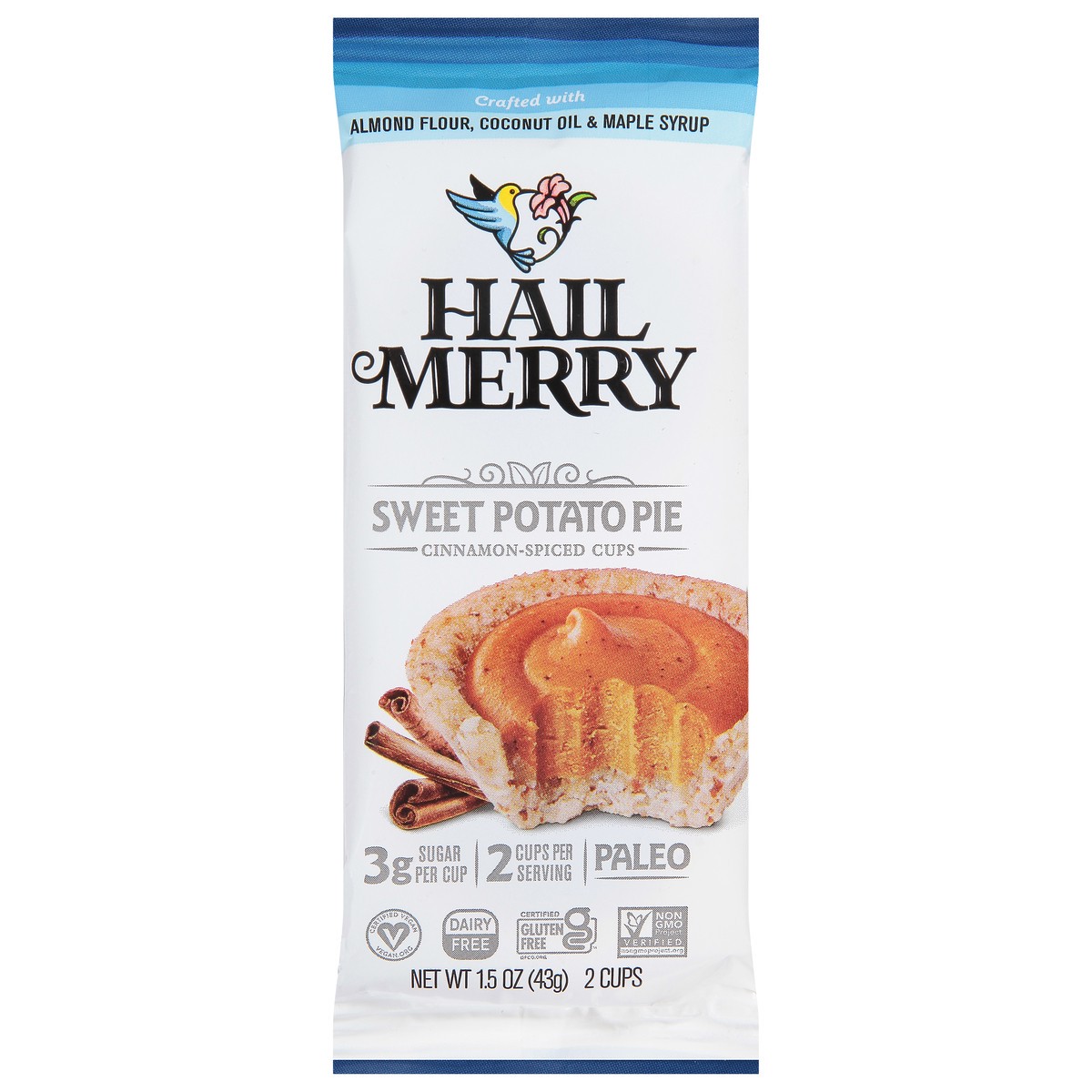 slide 1 of 9, Hail Merry Sweet Potato Pie Cups, 1.5 oz