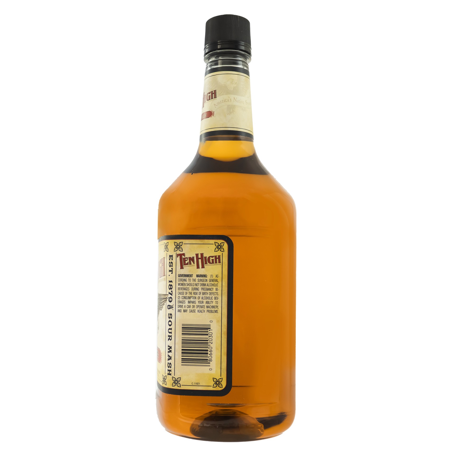 slide 2 of 2, Ten High Bourbon Whiskey 1.75l Plastic Bottle 80 Proof, 1.75 liter