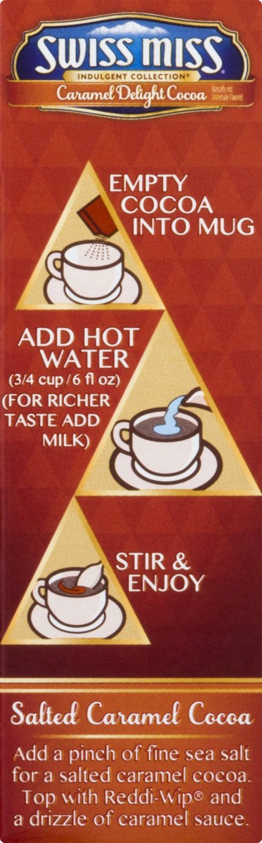 slide 6 of 9, Swiss Miss Indulgent Collection Caramel Delight Hot Cocoa Mix- 5.84 oz, 5.84 oz