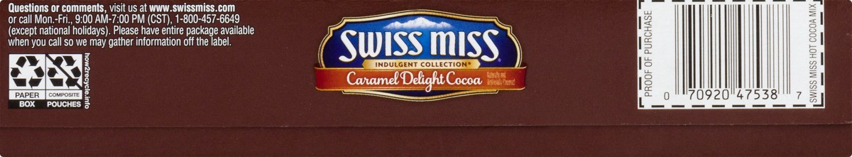 slide 7 of 9, Swiss Miss Indulgent Collection Caramel Delight Hot Cocoa Mix- 5.84 oz, 5.84 oz