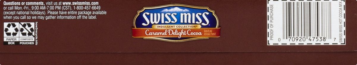 slide 7 of 9, Swiss Miss Cocoa Caramel Delight, 8 ct