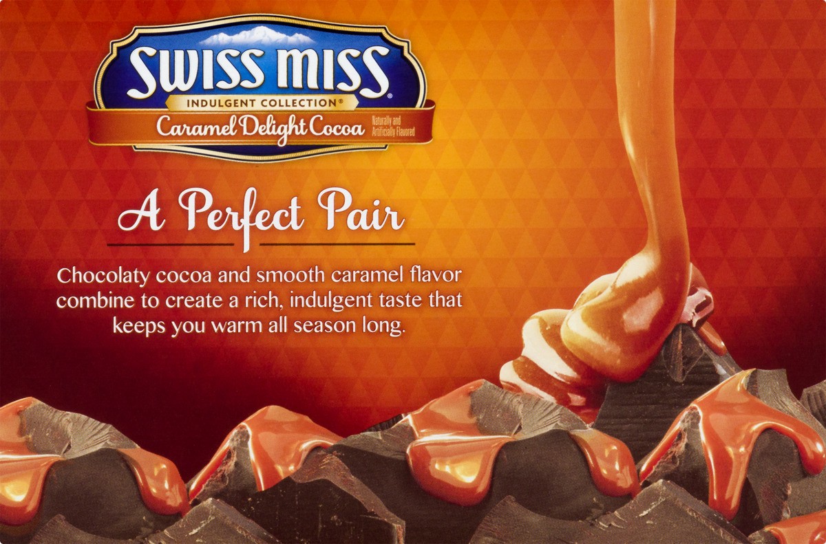 slide 9 of 9, Swiss Miss Indulgent Collection Caramel Delight Hot Cocoa Mix- 5.84 oz, 5.84 oz