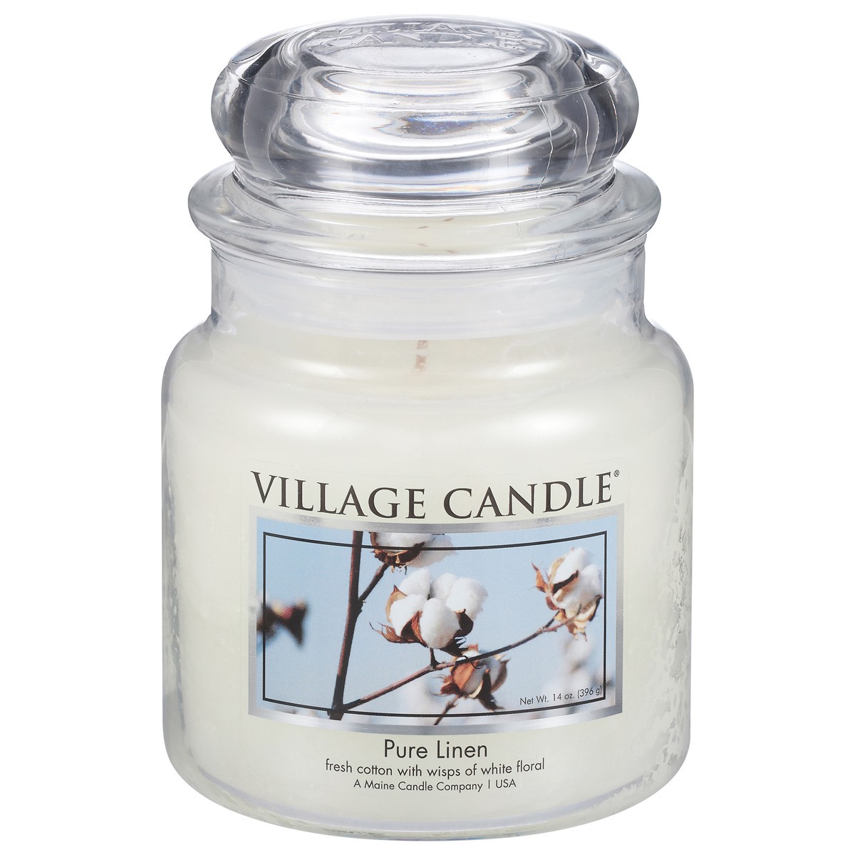slide 5 of 12, Village Candle Pure Linen Candle 1 ea, 1 ct