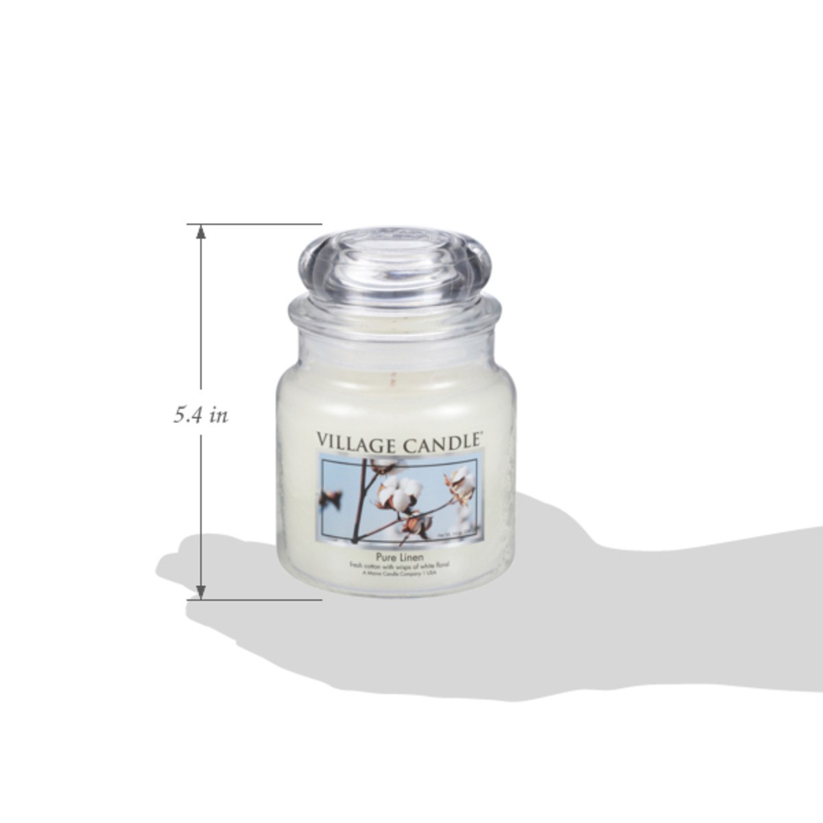 slide 8 of 12, Village Candle Pure Linen Candle 1 ea, 1 ct