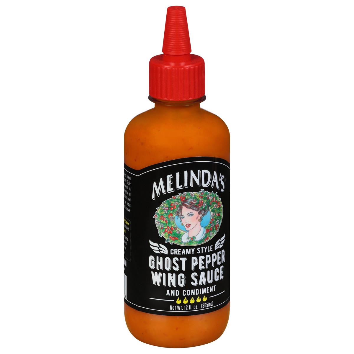 slide 2 of 9, Melinda's Creamy Style Ghost Pepper Wing Sauce and Condiment 12 fl oz, 12 fl oz