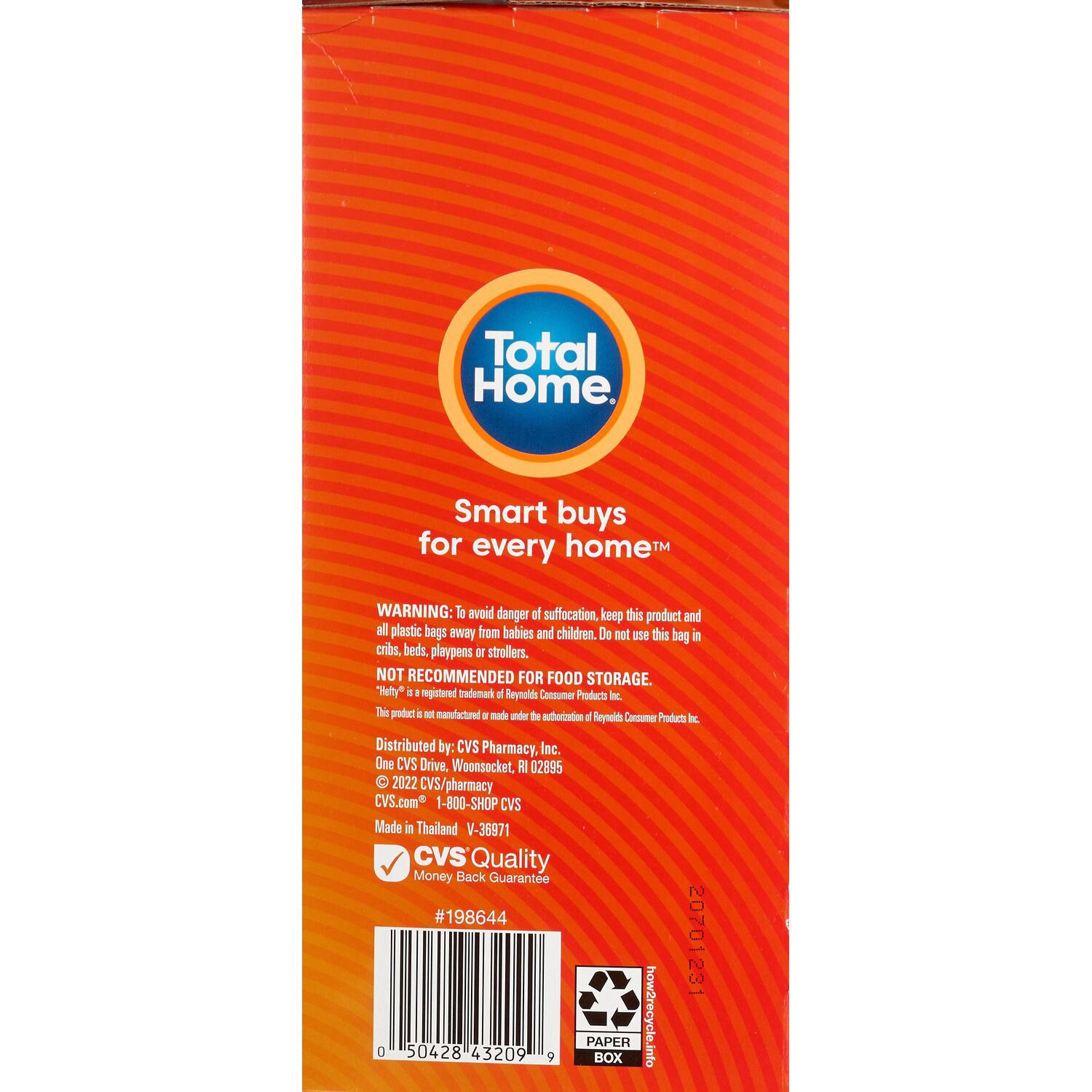 slide 5 of 5, Total Home 30 Gallon Drawstring Trash Bags, 28 Ct, 28 ct