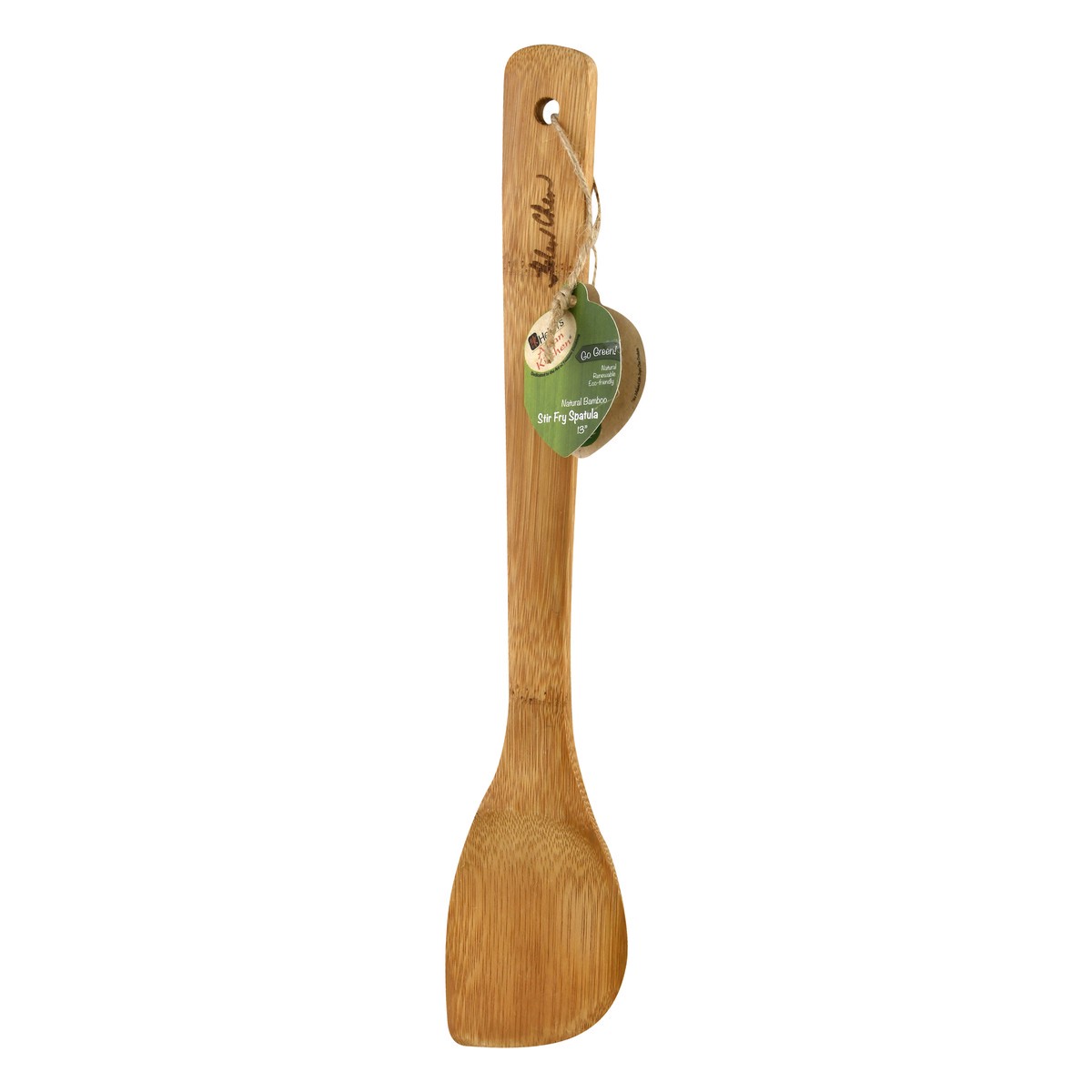 slide 3 of 8, Helen's Asian Kitchen 13 Inches Bamboo Stir Fry Spatula 1 ea, 1 ea