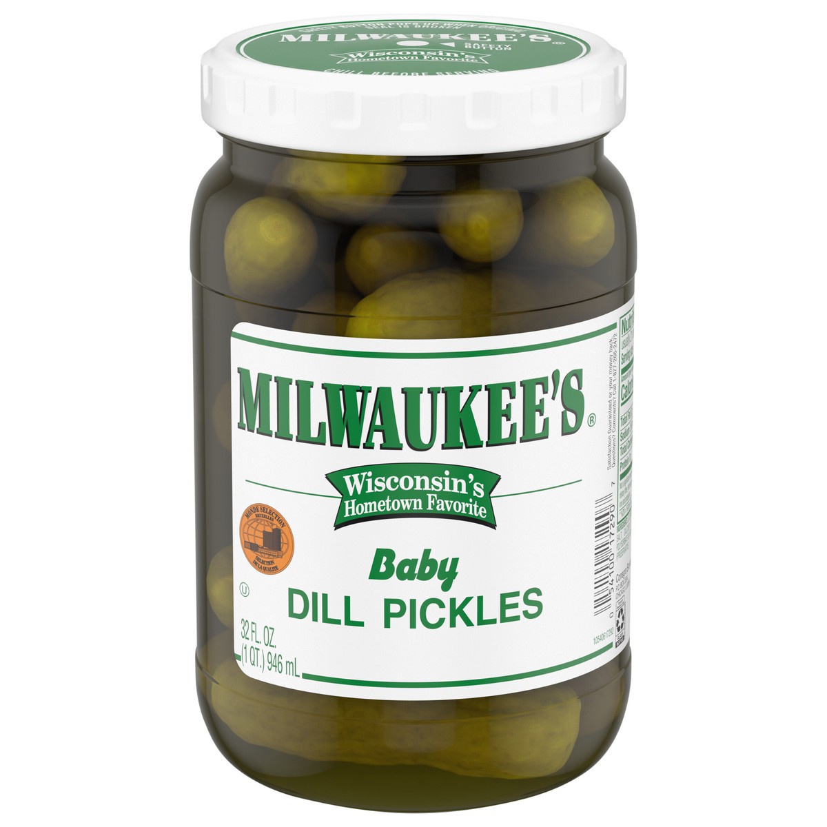 slide 1 of 5, Milwaukee's Baby Dill Pickles- 32 fl oz, 32 fl oz