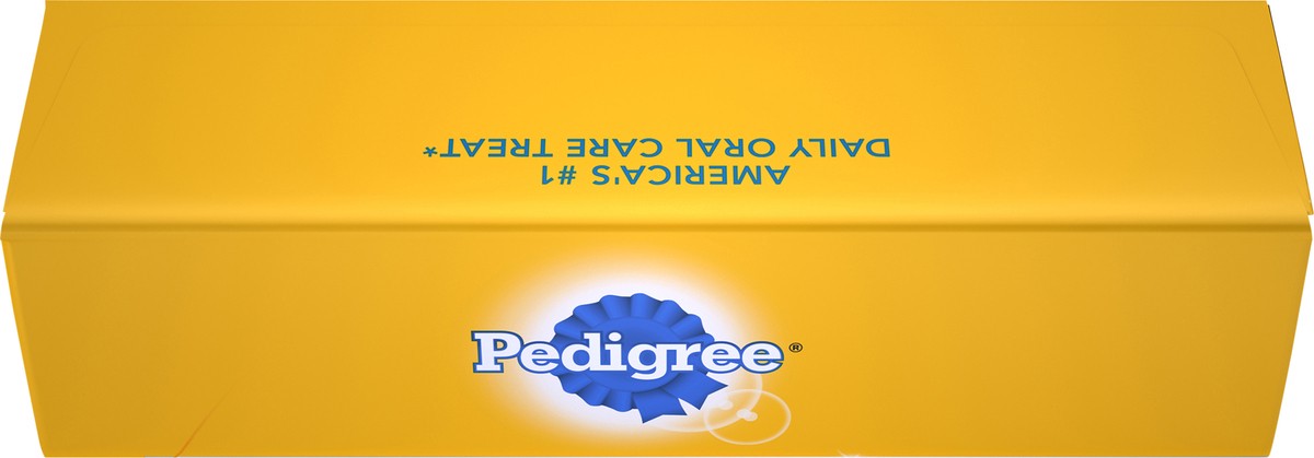 slide 8 of 10, Pedigree Dentastix Dual Flavor Bacon & Chicken Flavors Mini Treats for Dogs 18.24 oz. Box, 18.24 oz