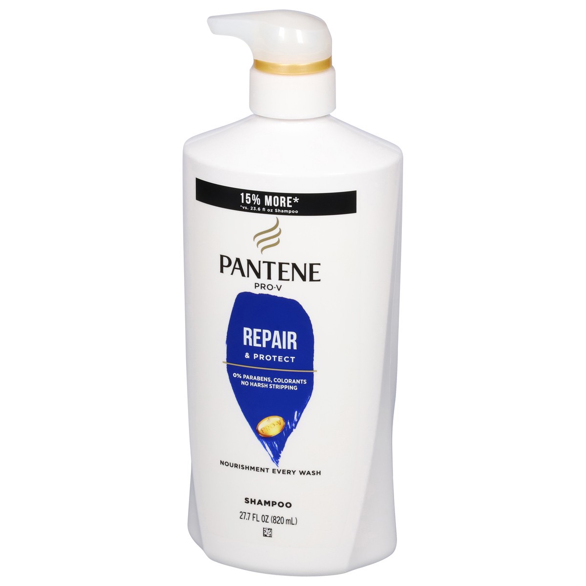 slide 13 of 13, PANTENE PRO-V Repair & Protect Shampoo, 27.7 oz/820 mL, 27.70 fl oz