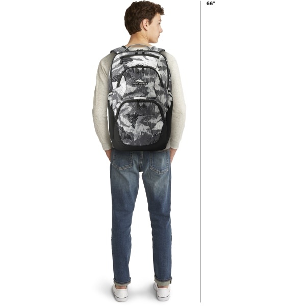 slide 7 of 8, High Sierra Swoop Backpack With 17'' Laptop Pocket, Camo, 1 ct