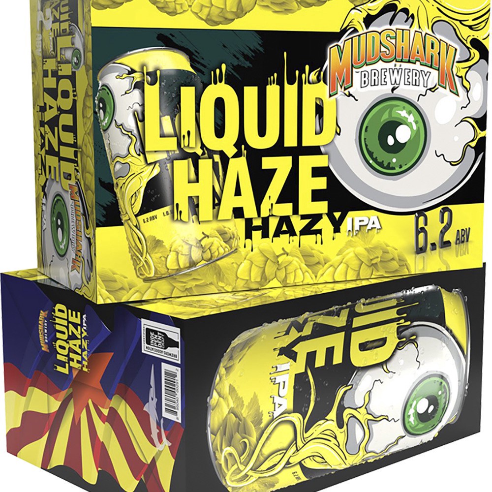 slide 1 of 1, Mudshark Liquid Haze Hazy Ipa, 12 ct; 12 oz