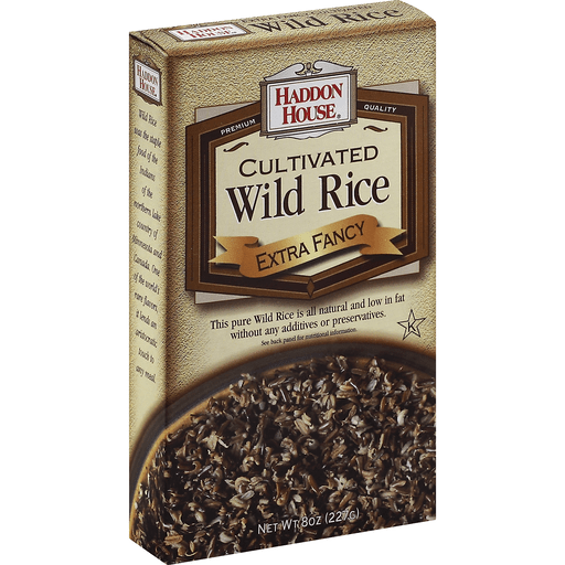 slide 1 of 2, Haddon House Wild Rice, Cultivated, Extra Fancy, 8 oz