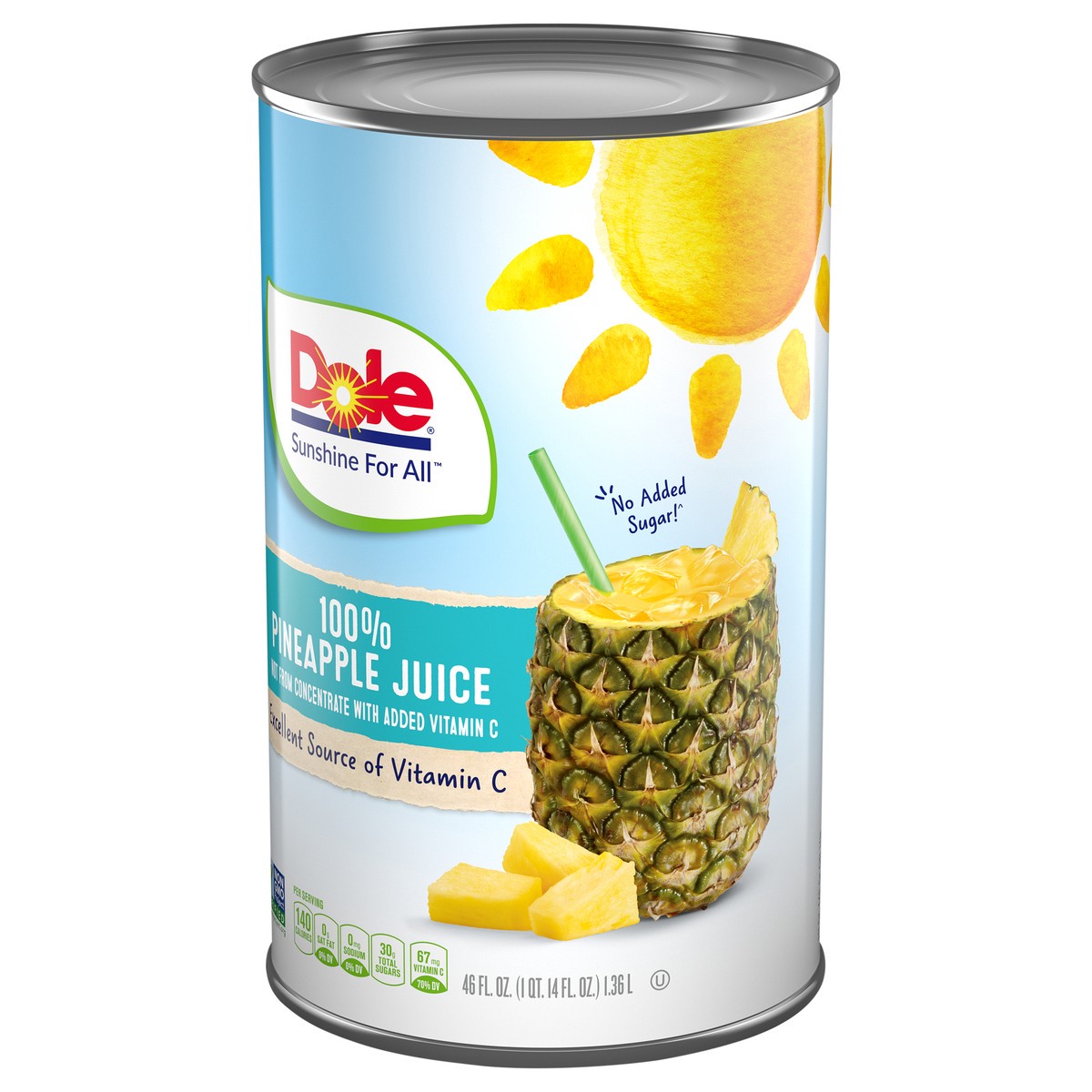 slide 4 of 9, Dole 100% Juice, 46 fl oz