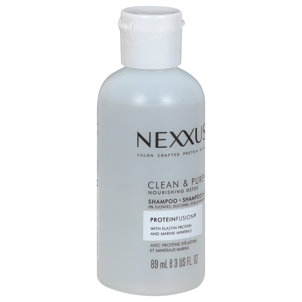 slide 5 of 10, Nexxus Clean & Pure Clarifying Shampoo Sulfate Free, 3 oz, 3 oz