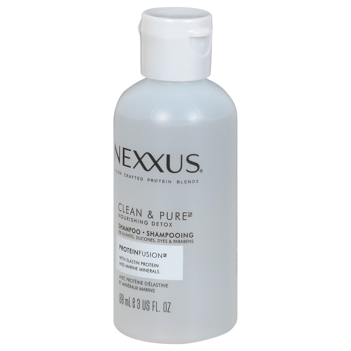 slide 9 of 10, Nexxus Clean & Pure Clarifying Shampoo Sulfate Free, 3 oz, 3 oz