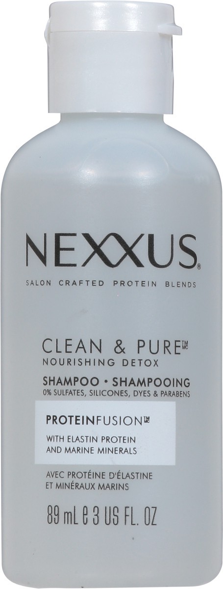 slide 7 of 10, Nexxus Clean & Pure Clarifying Shampoo Sulfate Free, 3 oz, 3 oz