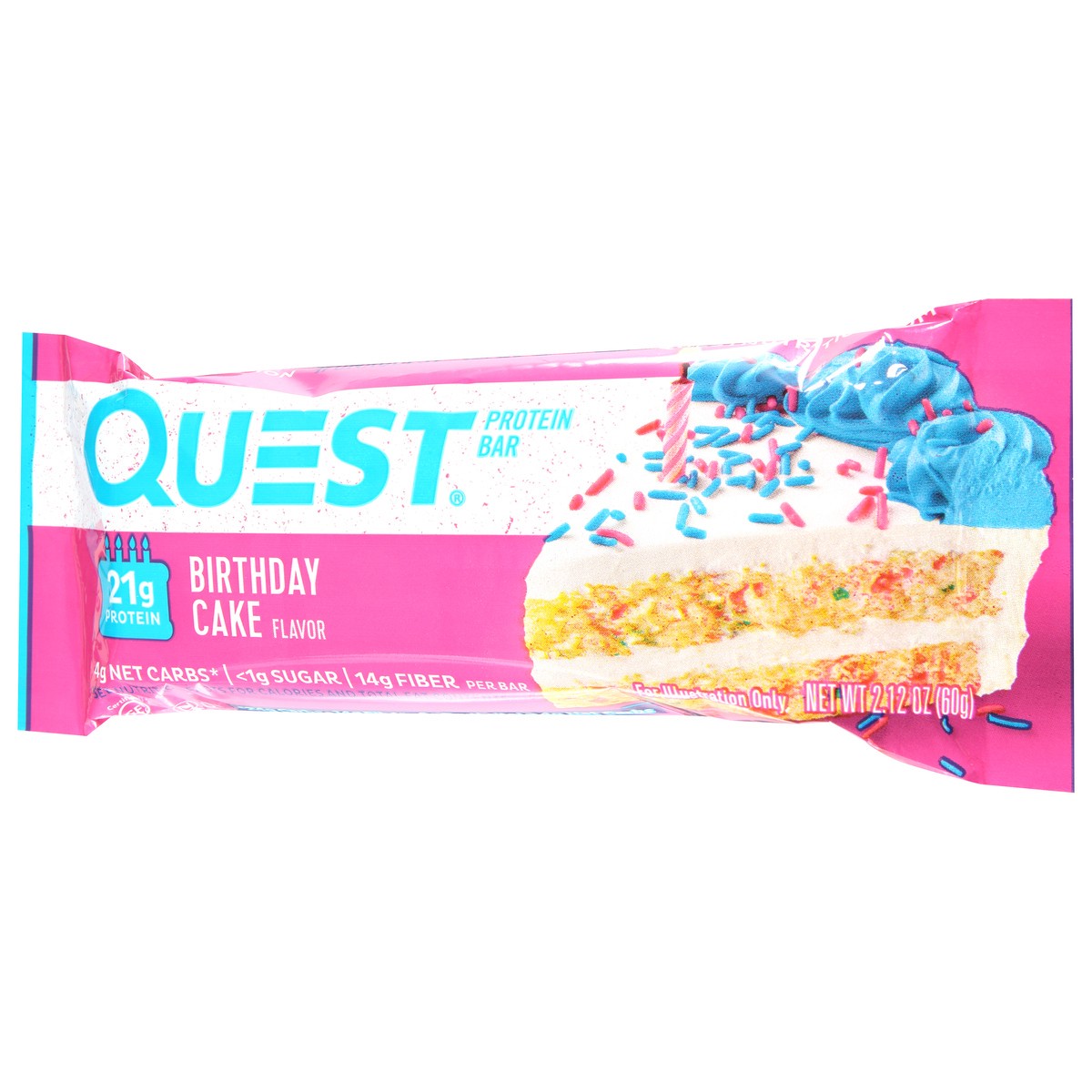 slide 11 of 14, Quest Birthday Cake Protein Bar, 2.12 oz