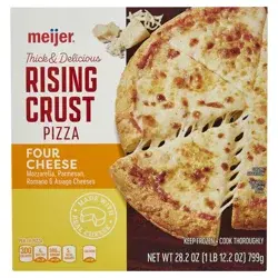 Meijer Rising Crust Four Cheese Pizza