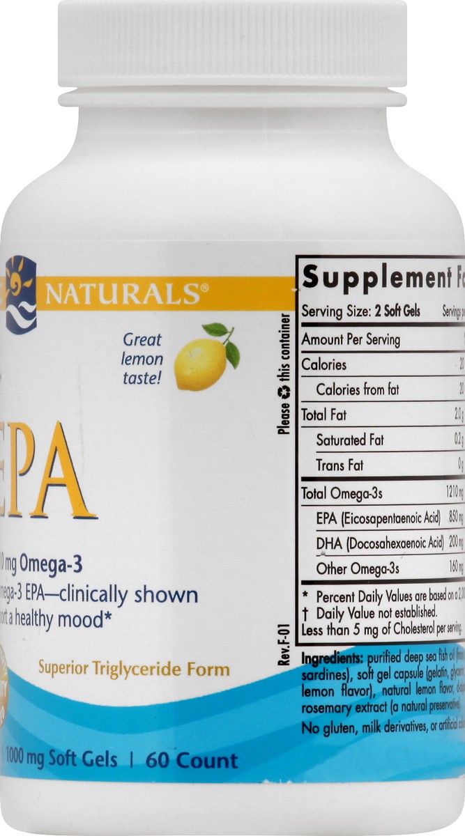 slide 7 of 10, Nordic Naturals EPA 60 ea, 60 ct