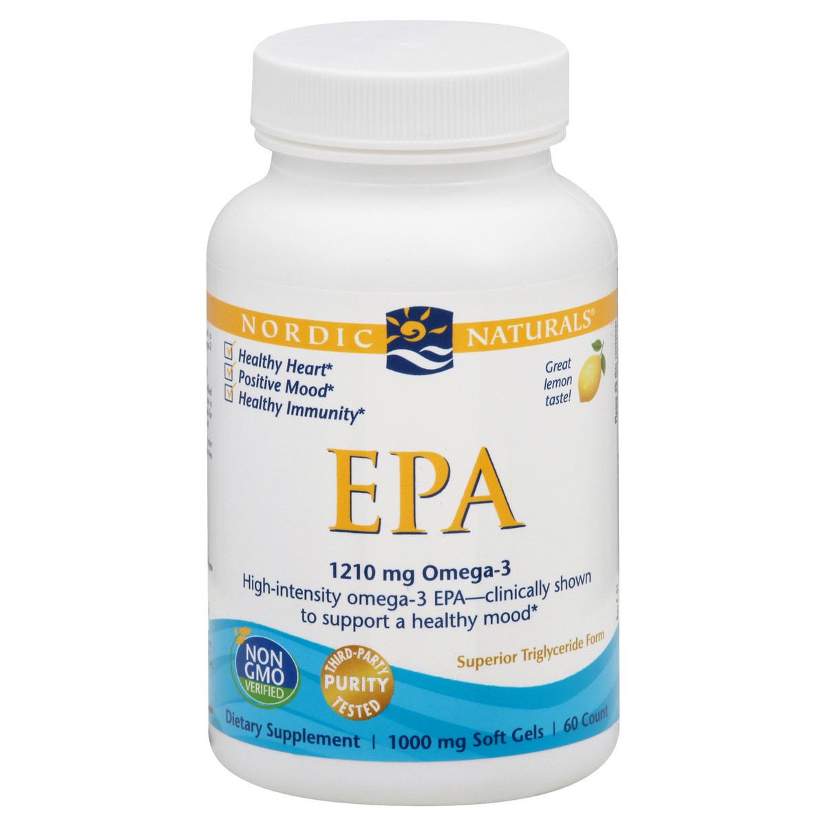 slide 5 of 10, Nordic Naturals EPA 60 ea, 60 ct