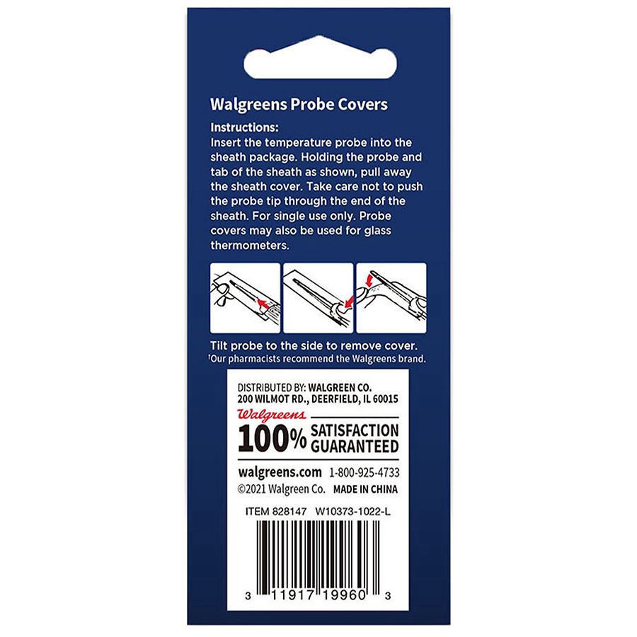slide 2 of 3, Walgreens Thermometer Probe Covers, 60 ct