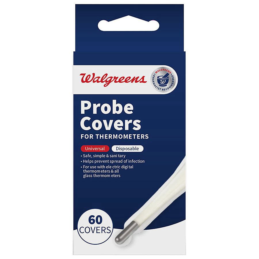 slide 3 of 3, Walgreens Thermometer Probe Covers, 60 ct