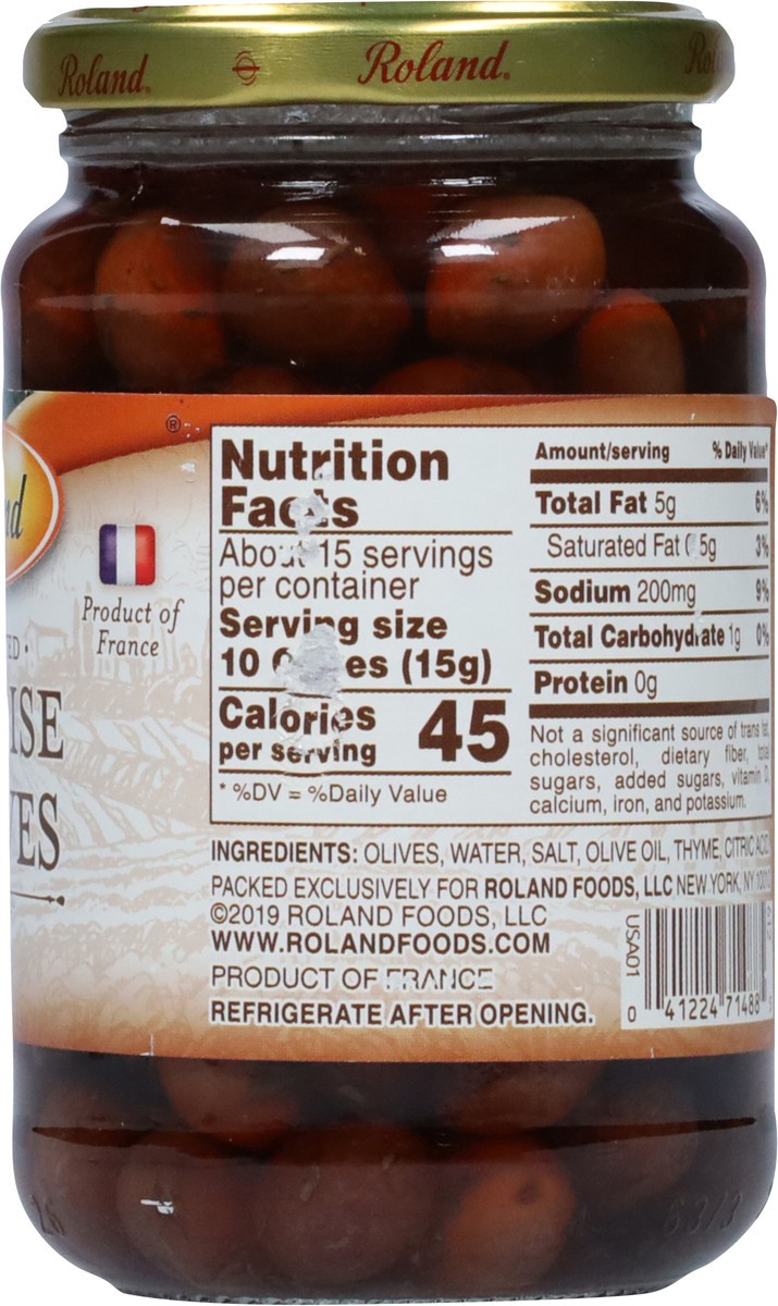 slide 11 of 13, Roland Nicoise Olives 7.76 oz, 7.76 oz