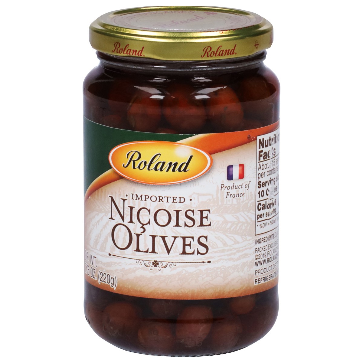 slide 3 of 13, Roland Nicoise Olives 7.76 oz, 7.76 oz