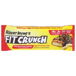 Fit Crunch Chocolate Peanut Butter Baked Bar 1.62 oz