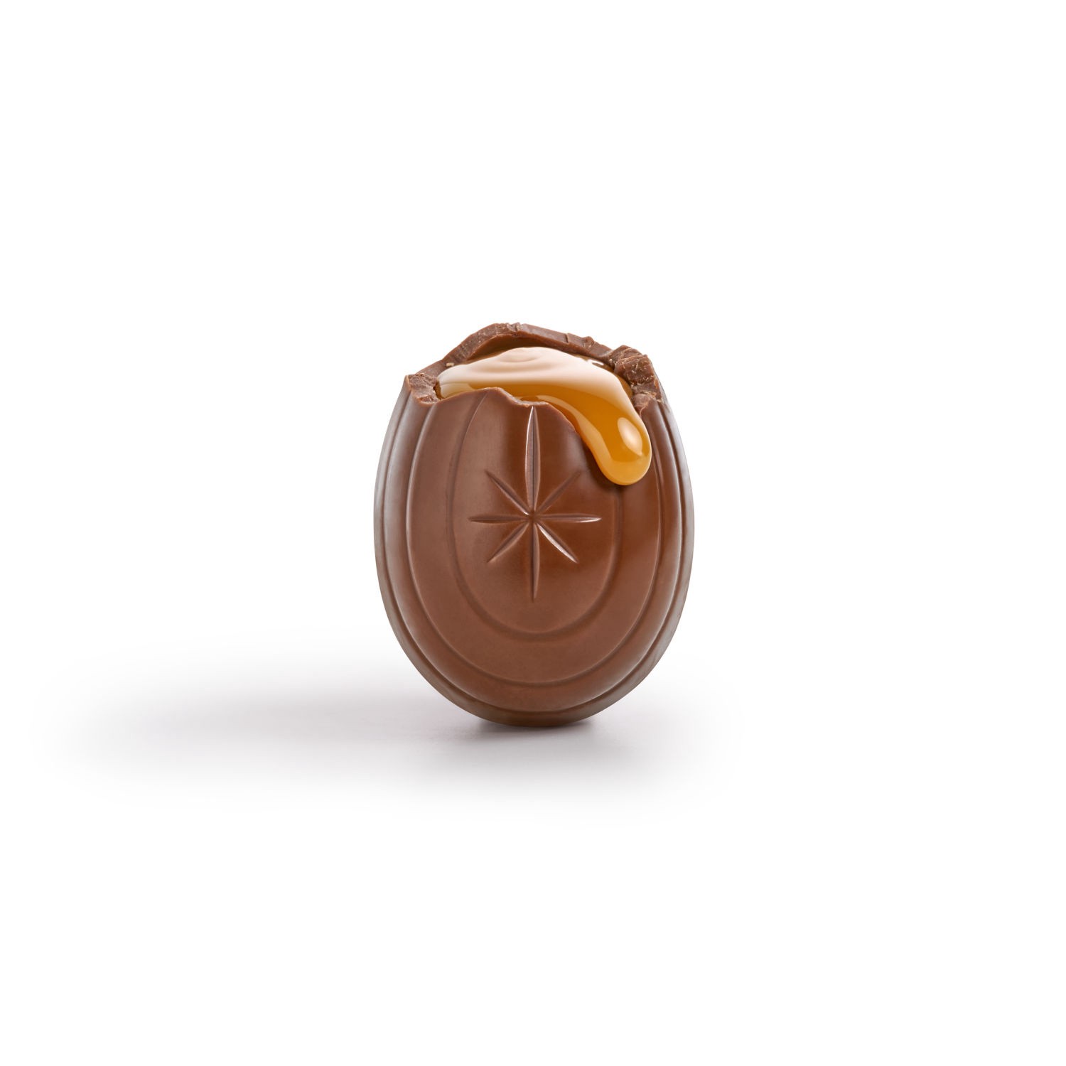 slide 2 of 8, Cadbury CARAMEL EGG Milk Chocolate Caramel, Easter Candy Box, 1.2 oz (4 Pieces), 1.2 oz