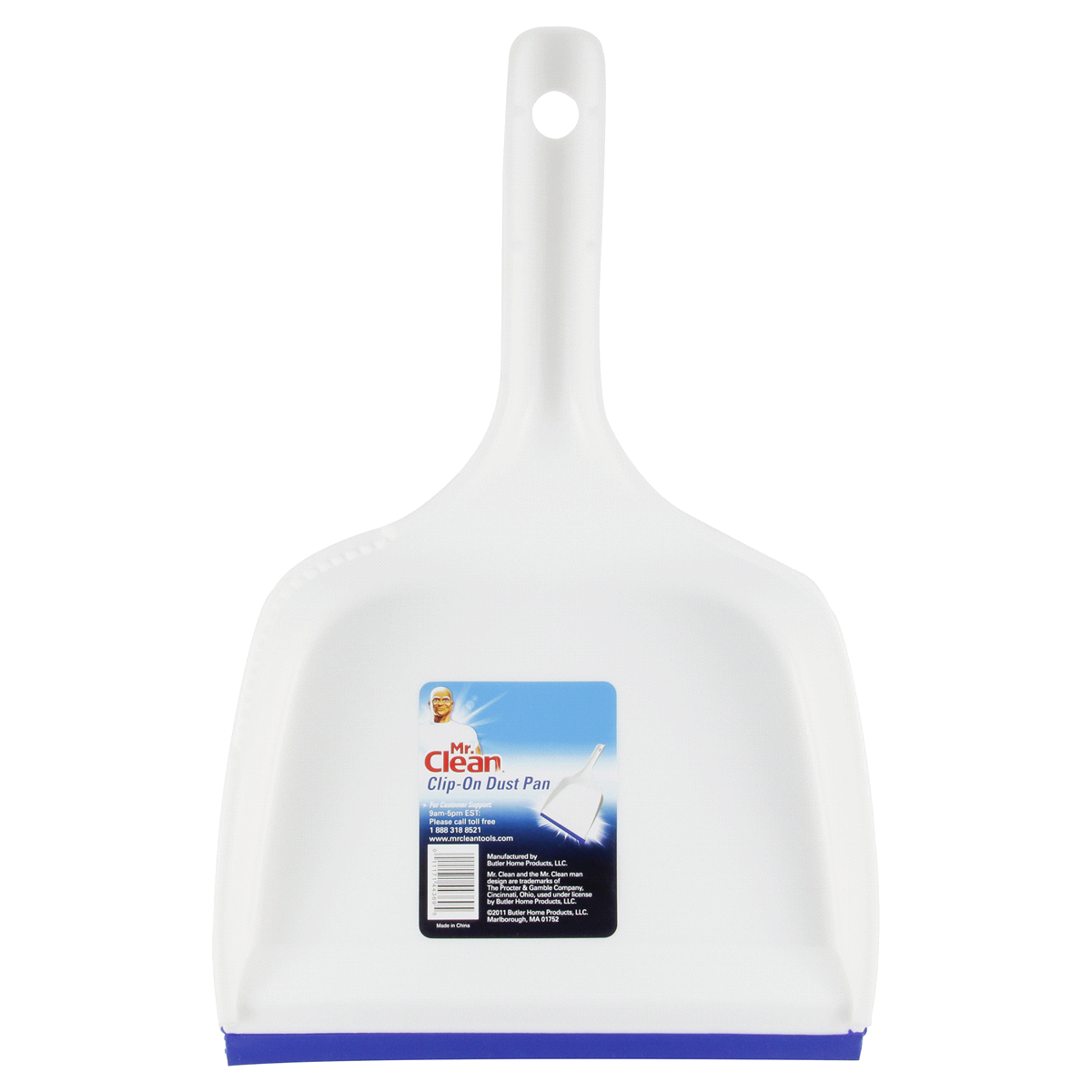 slide 1 of 1, Mr. Clean Clip On Dustpan, 1 ct